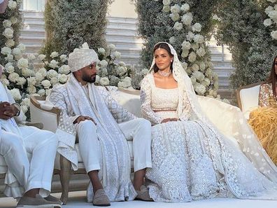 Umar Kamani and Nada Adelle get married in a second Indian ceremony.