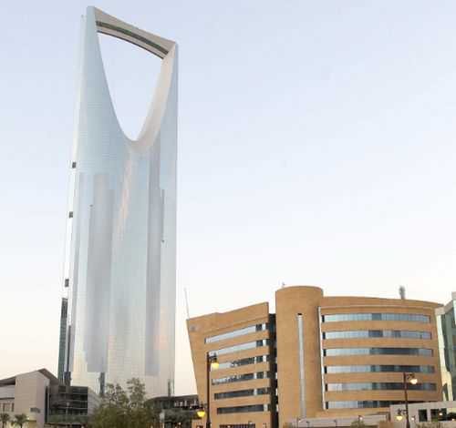 Billionaire Prince Alwaleed Bin Talal's Freedom Tower in Riyadh. (AAP)