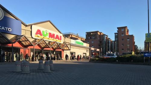 A Milan supermarket