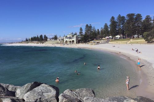 Cottesloe Beach is one of Perth's most popular beaches. (AAP)