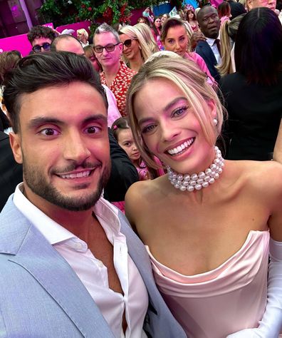 Love Island UK: Davide meets Margot Robbie at the Barbie premiere