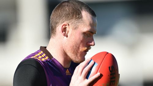 Jarryd Roughead, 29, was diagnosed with cancer last year. (AAP)