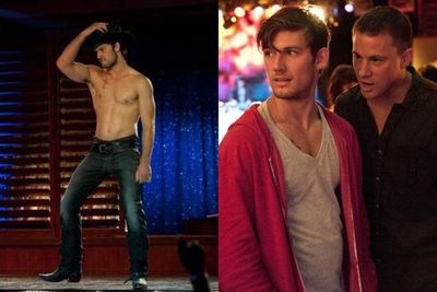 Spunky Brit Alex Pettyfer will reprise his role as Adam in <i>Magic Mike XXL</i>, after nearly scoring another sexy role as Christian Grey in the <i>Fifty Shades of Grey</i> flick. Hell, anyway we can see him shirtless is a'okay with us!<br/><br/>Images: <i>Magic Mike</i> (2012) / Warner Bros