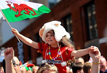 What proportion of Wales' population aged three years or older speak Welsh?