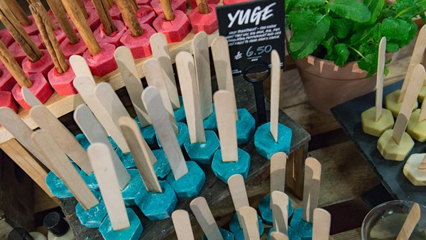 The beauty brand Lush is famed for its all-natural products and strong politics. Image: Lush.
