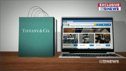 The Catch Group has launched Australia's first online brands outlet store, offering big discounts on some of the world's biggest brands. Picture: 9NEWS.