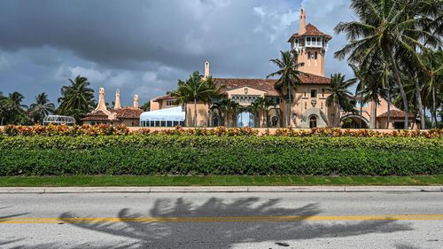 Former president Donald Trump's home, known as Mar-a-Lago, in Florida.