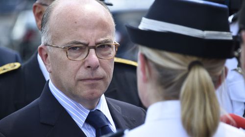 French interior minister Bernard Cazeneuve has denied Ms Bertin's claims. (AFP)
