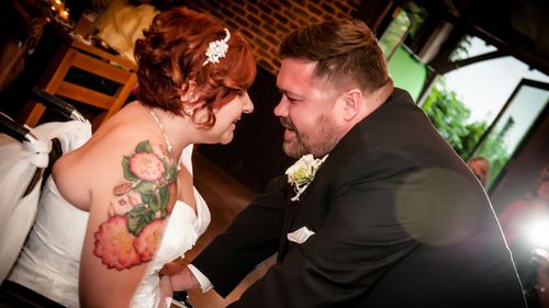 Becky and Jarrod's first dance (Source: Irresistible Portraits)