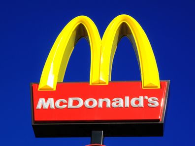 London, United Kingdom - June 2, 2011 : McDonald McDonald's sign.