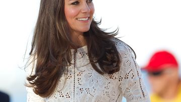 The Princess of Wales wears Zimmerman on a visit to Manly in Sydney in 2014.