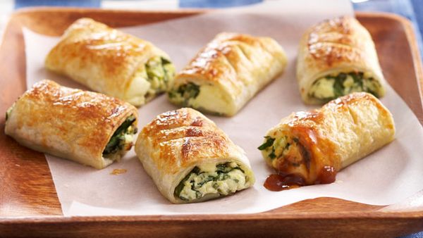 Feta and spinach bites