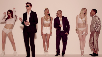 'Blurred Lines' music video