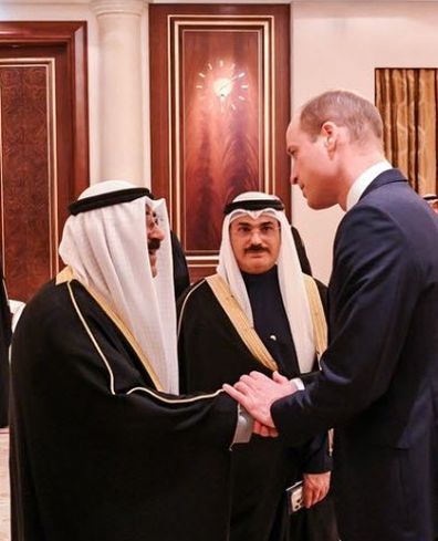 prince william middle east