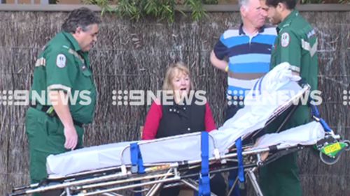 Judge Julie McIntyre sustained minor injuries in the crash. (9NEWS)