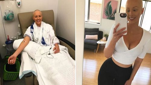 She the underwent three months of daily chemotherapy and weekly spinal injections to battle the disease and is now in remission (Instagram).