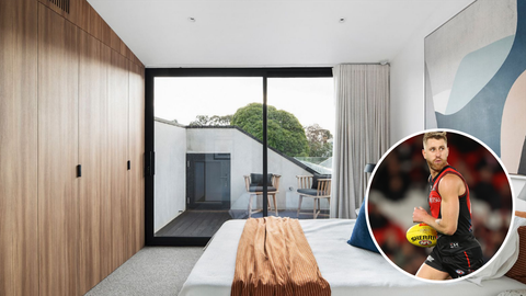AFL Bombers captain Dyson Heppell sold a renovated Melbourne terrace for $3.46 million.