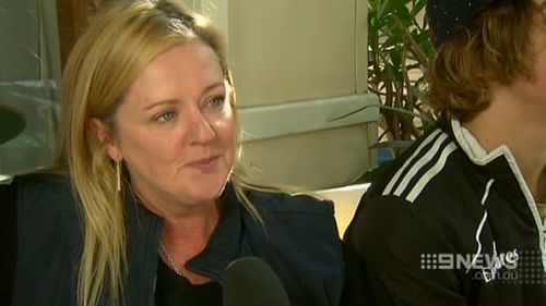 The boys' mum said she was very proud of them both. (9NEWS)
