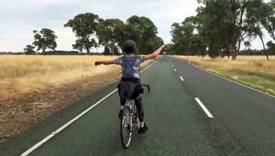 Is cycling with no hands illegal?  