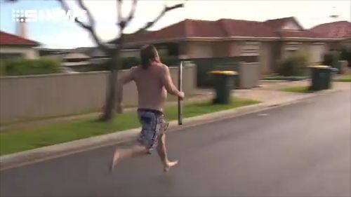 'I run faster semi-naked'