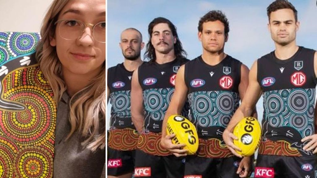 Afl News Port Adelaide Power Investigate Plagiarised Indigenous Guernsey Design Claim