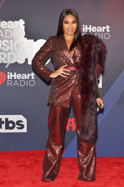 Ashanti at the 2018 iHeart Radio Music Awards in Los Angeles