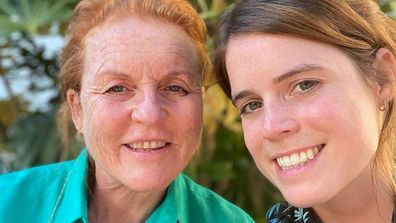 Sarah Ferguson and Princess Eugenie