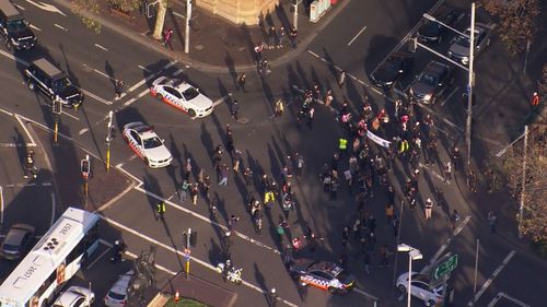 Blockade Australia protest 27 June