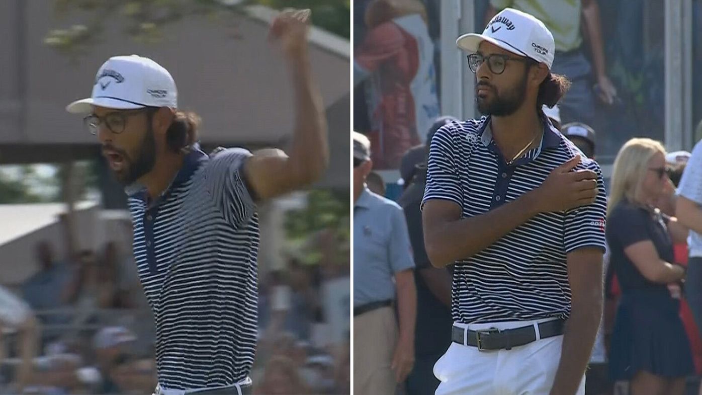 'Crazy, crazy day' as star dislocates shoulder, pops it back in before winning $2.5m playoff