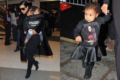Could North be the best free advertising Kanye West has ever had?<br/><br/>Yeezus seems to think so... which is why Nori lives in papa's promo gear.