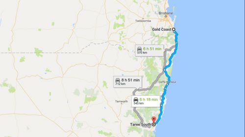 Underage Queensland girls joyride 500km in allegedly stolen car