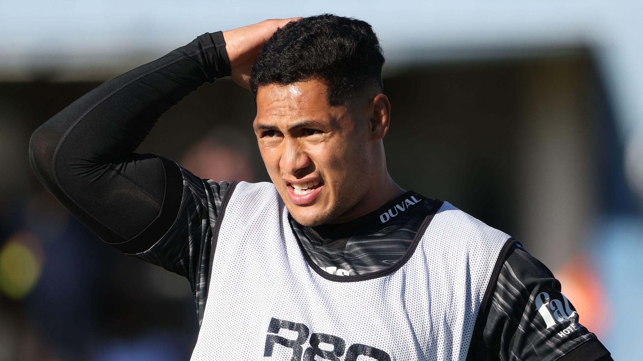 Roger Tuivasa-Sheck trained with the Blues before being knocked out in the semi-finals.