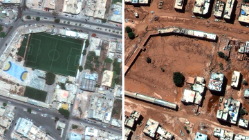 Libya floods lead