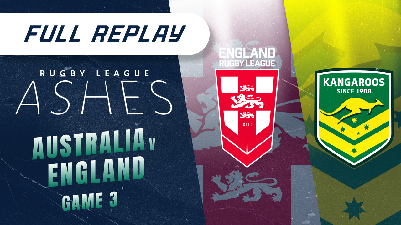 Watch Rugby League Ashes Tour - Season 2025 - England v Kangaroos | The ...