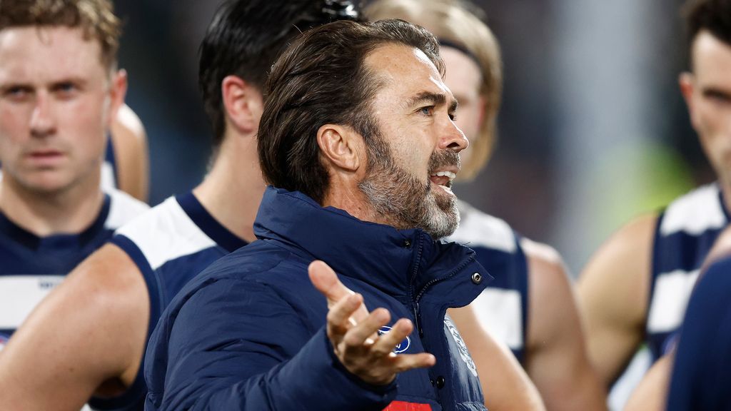 AFL News 2024: Geelong coach Chris Scott five minute press conference rules spray, video, reaction, Cats v Power results, highlights