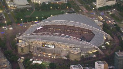 Taylor Swift takes the stage for her first Sydney show of the Eras Tour