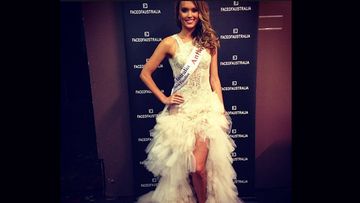 Miss Universe Australia finalist Kristy Coulcher (Instagram). 