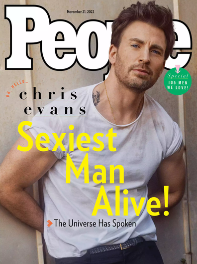 People's Sexiest Man Alive 2022 Chris Evans