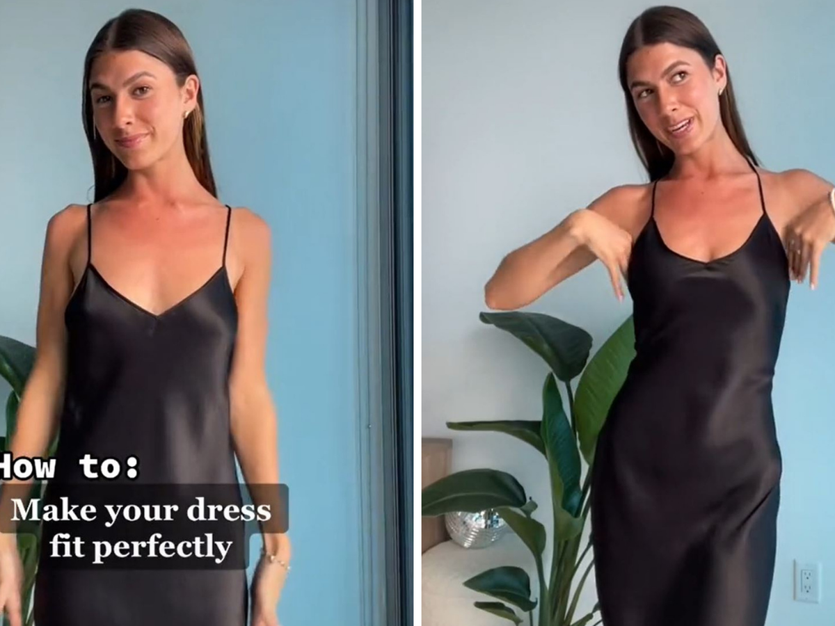 Woman shares genius hack to stop your bra from showing under a backless  dress and you'll definitely use it this summer