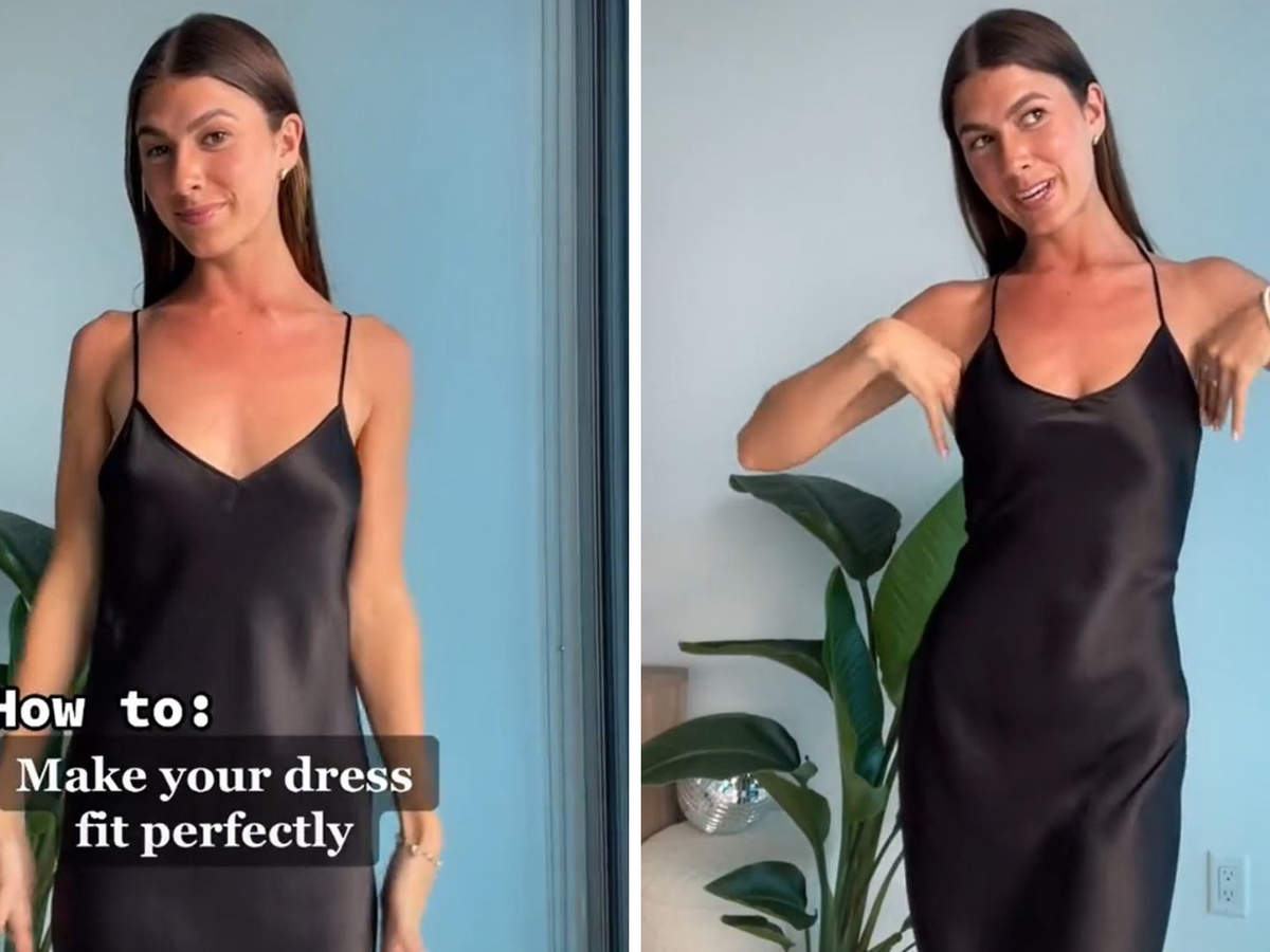 Slip dress hack: Influencer's 'genius' no-sew hack makes your