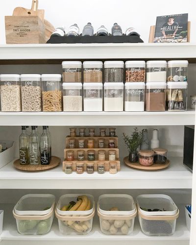 How To Organise Your Pantry Woman S, Kitchen Pantry Storage Containers Australia