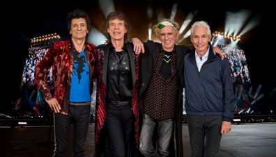 LONDON, ENGLAND - FEBRUARY 26:  An exclusive image of The Rolling Stones taken on October 25th 2017 in Paris. In conjunction with the announcement of part two of the 'STONES - NO FILTER' tour in Europe and the UK. Starting in Croke Park, Dublin, Ireland on 17th May 2018 and continuing in Manchester, Edinburgh, Cardiff and London. Image released on February 26, 2018 in London, England.  (Photo by Dave J Hogan/Dave J Hogan/Getty Images for The Rolling Stones)