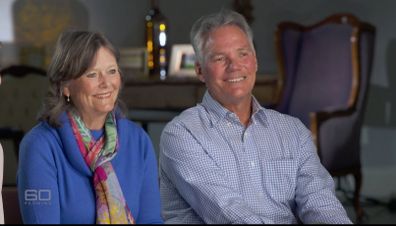 Theresa hadn't seen Iain and Julia since that farewell, but two decades on they were reunited on 60 Minutes.