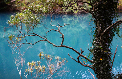 Jenolan Caves' Blue Lake
