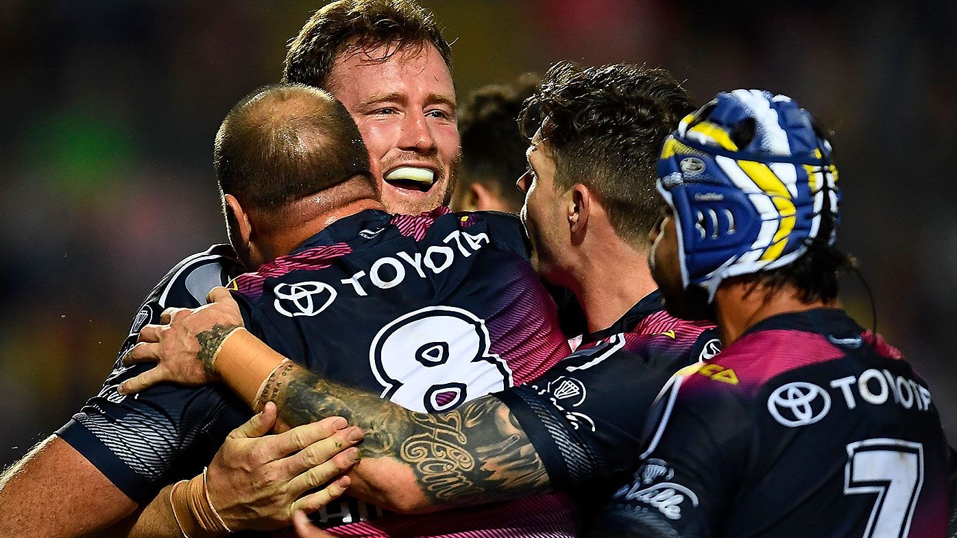Cowboys in late NRL rally to deny Broncos
