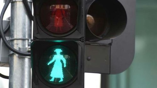 The traffic lights have been polarising for people. Picture: Supplied