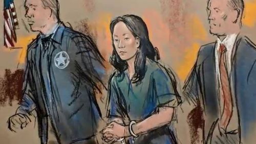 Yujing Zhang appeared in a Florida court today.