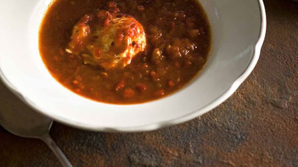 Frank Camorra: Sopa de tomate al comino (Tomato and cumin soup)