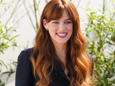 CANNES, FRANCE - MAY 21: Riley Keough is seen during the 75th annual Cannes film festival on May 21, 2022 in Cannes, France. (Photo by Edward Berthelot/GC Images)