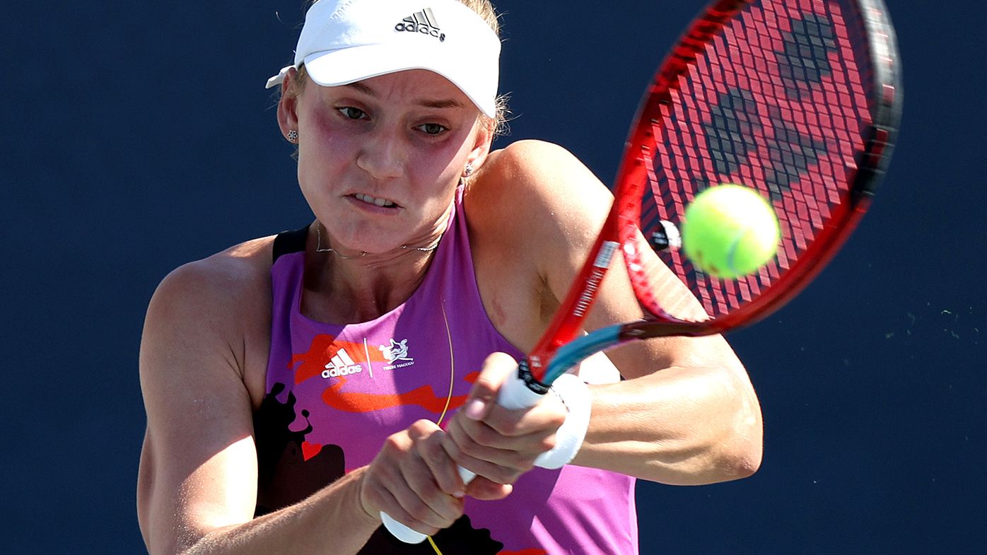 Wimbledon champion Elena Rybakina has been beaten in the first round at the US Open.